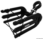 Monster Tower quick-release wakeboardholder med 2 × 38 mm gafler, sort, til Ø64 mm tower-rør