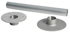 Heavy Duty bordstativ i anodiseret aluminium, Ø 80 mm, højde 650 mm