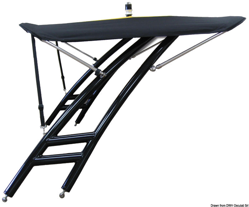 Monster Tower MTK-bimini – sort, 183 × 183 cm