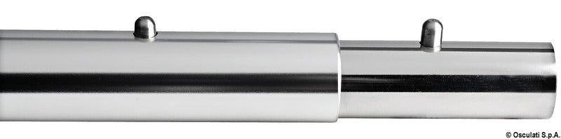 Lige rørforbinder med to fjederlåse, 150 mm, til rør Ø 22 × 1,2 mm