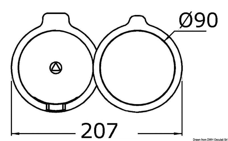 Swing-Out udklappelig glas-, kop- og dåseholder, 1/2 kopper eller dåser, hvid
