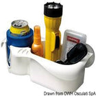 Attwood Cruiser Caddy opbevaringsholder i hvid plast med sugekopmontering