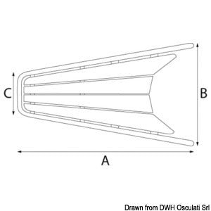 Dolphin striker AISI 316 rør Ø 32 mm