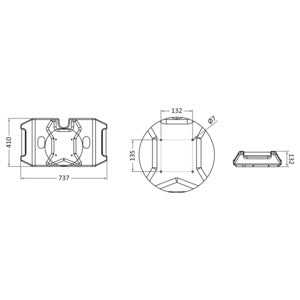 Cushion til Adriatico fighting chair Osculati