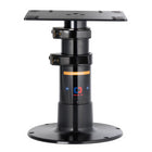 Giant Heavy Duty tri-teleskopisk bordstativ i sort anodiseret aluminium med gasfjeder