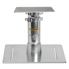 Heavy Duty tri-teleskopisk bordstativ med kvadratisk base 500 × 500 mm og gasfjeder