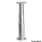 NOVAL ROUND-ALU elektrisk 3-trins teleskopisk bordben i anodiseret aluminium, 12 V
