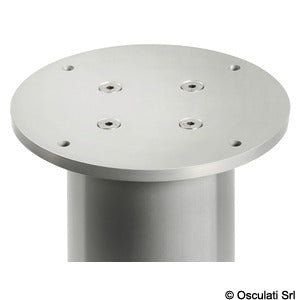 Rundt aluminiumsbordstel 3 højder 12V Noval