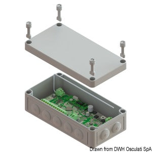 Noval modtager til radiobetjening 48.749.08 og synkronisering af SQUARE søjler