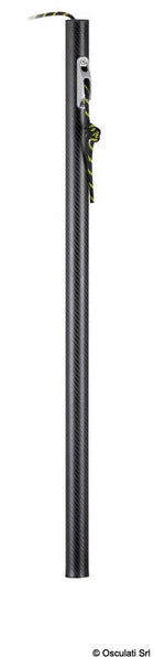 Fast kulfiberstang til bimini-top, Ø 50 mm, 170 cm