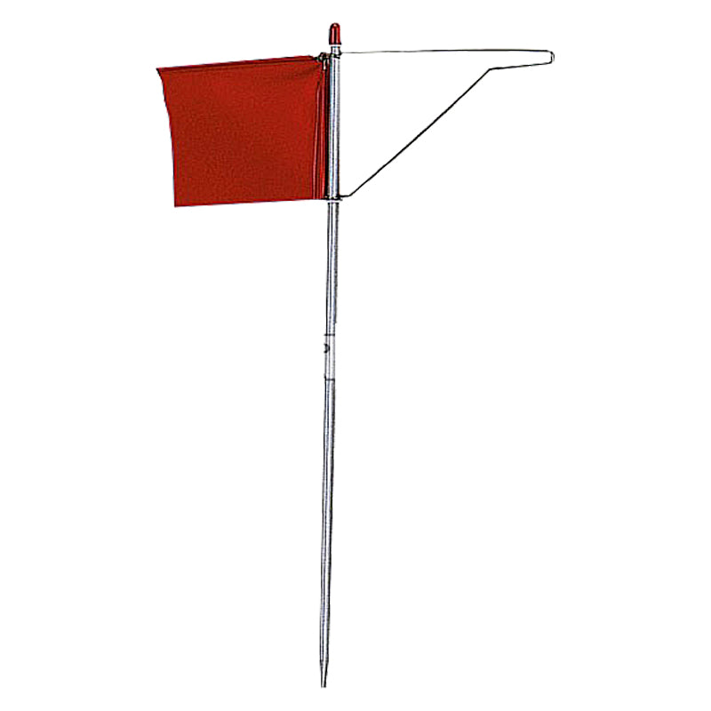 HS Windanzeiger rf Optimist Flagge + Aufhänger