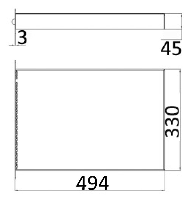 Osculati sammenklappelig stige AISI316 4 trin