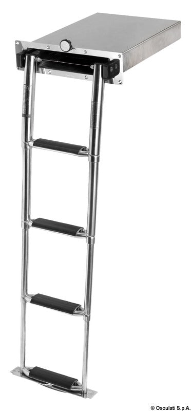 Douglas marine 4-trins teleskopstige XL med håndliste