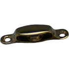 Schildkrötenblock Messing für Tau Ø4 mm