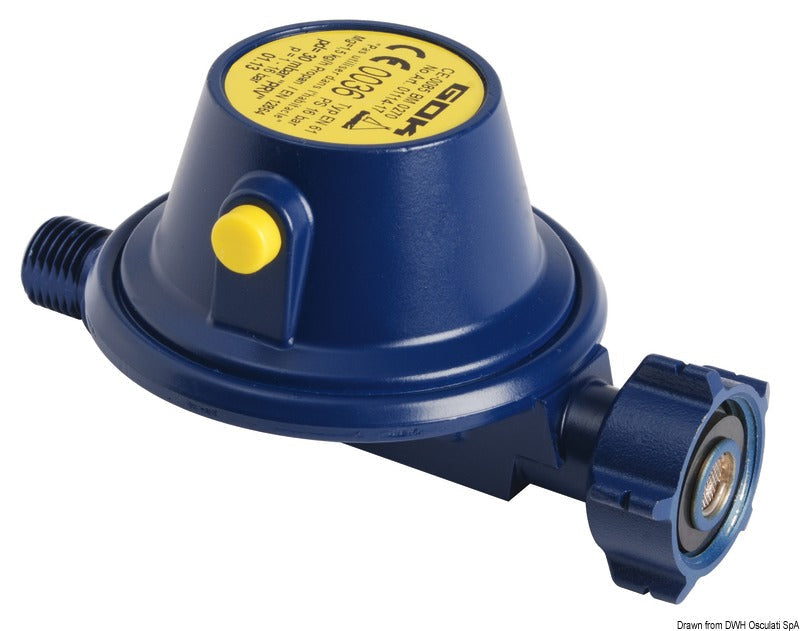 GOK gasflaskeinstallationssæt til standardgasflasker 5/10/20 kg, 30 mbar