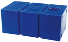 Stiv polyethylen-sortvandstank, 78 l