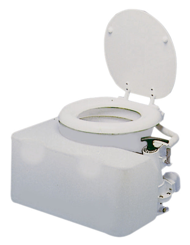 Universal sortvandstank til montering omkring toilet