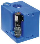 Sortvandstank med indbygget maceratorpumpe, 24 V, 52 l