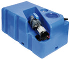 Sortvandstank med horisontal maceratorpumpe, 60 l, 12 V