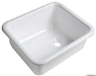 Rektangulær plexiglasvask 330 × 280 × 140 mm