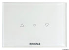 Tecma Touch Eko SFT-betjeningspanel sort til elektrisk marinetoilet