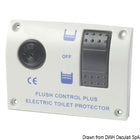TMC Flush Control Plus betjeningspanel til elektriske marine toiletter, 12 V