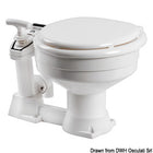 RM69 Sealock ultralet manuelt bådtoilet i ABS