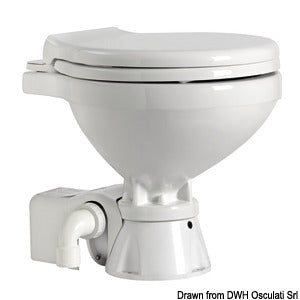 WC SILENT Space Saver lav skål 12V Osculati