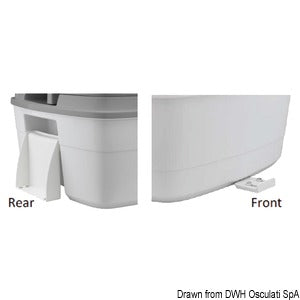 Deck planking fastgørelsessæt Porta Potti 165 Tecma