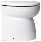 Ocean Technologies SILENT Elegant elektrisk hydrovakuumtoilet, høj model, lige bagkant, 12 V