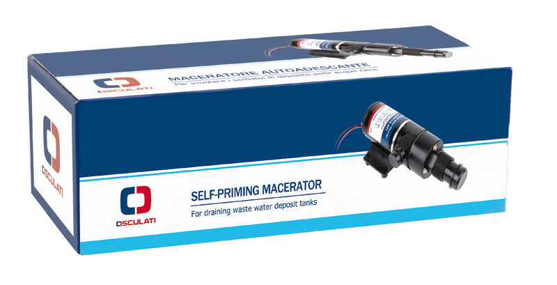 Selvansugende maceratorpumpe 24 V – 45 l/min