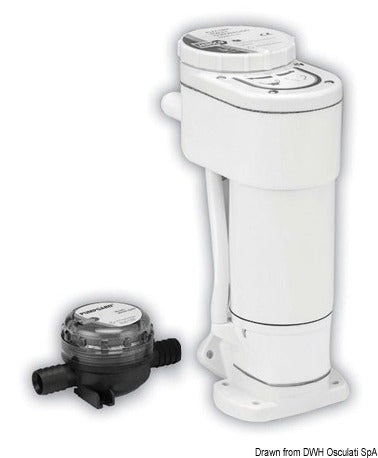 Jabsco elektrisk ombygningssæt til manuelt marinetoilet, 12 V