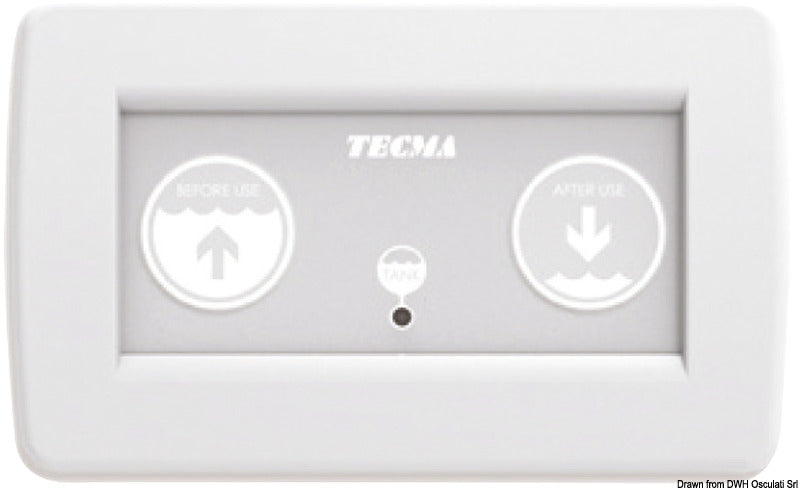 TECMA All-in-One SFT kontrolpanel med 2 knapper