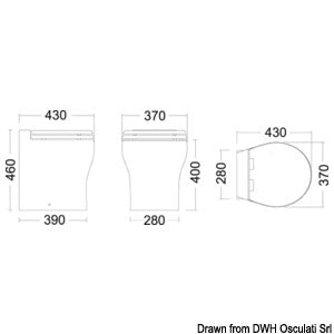 Tecma Elegance 2G 12 V Touchpanel above floor