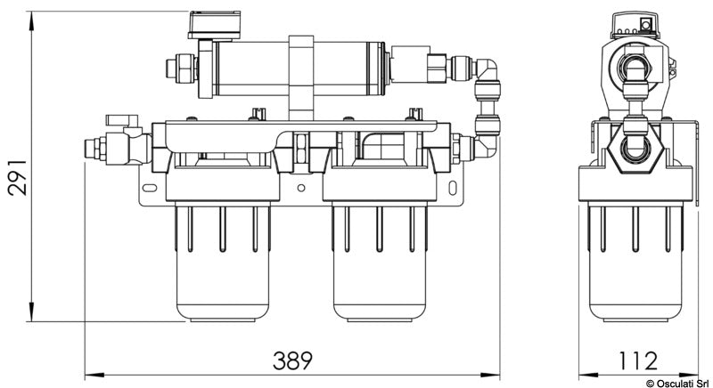 Schenker UV-vandrensningssystem 24 V til montering under vask