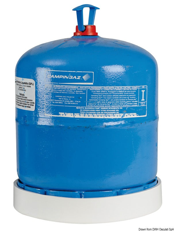 Gasflaskeholder i blød PVC, Ø 203 mm, til 3 kg gasflaske