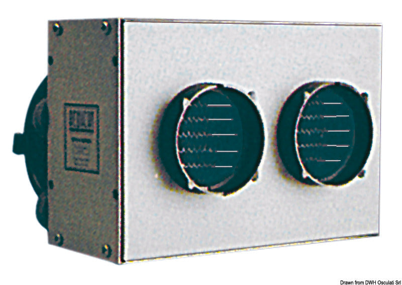 Heater Craft centralvarmer med 2 luftudtag, 28.000 BTU/t, 12 V