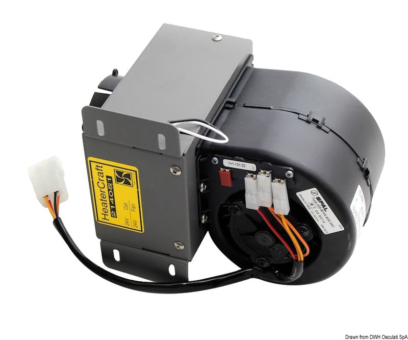 Heater Craft elektrisk marine-defroster og afdugger 12 V