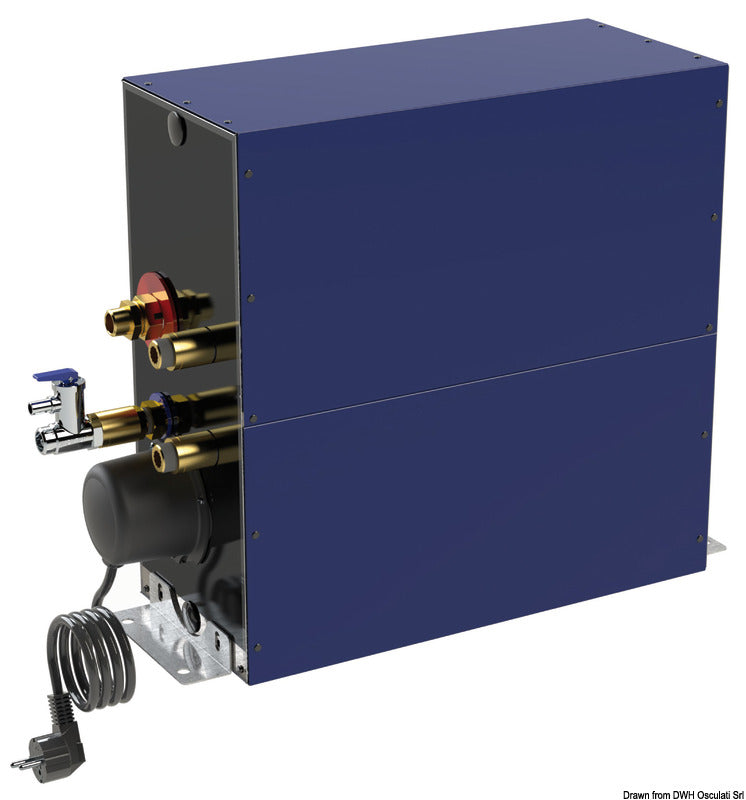 ATI Boat Boiler rektangulær marinevandvarmer 20 l, Version A, 230 V / 1250 W