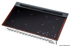DynaCook X2 mini glaskeramisk gaskogeplade med 2 kogezoner, vandret format, 12 V