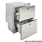 Isotherm Drawer 160 Inox Light dobbelt skuffekøleskab, 160 l, 12/24 V