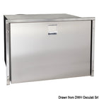 Isotherm Drawer DR70 skuffefryser med integreret ismaskine i rustfrit stål, 70 l