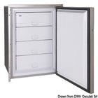 Isotherm Cruise CR90-F-CT indbygningsfryser Inox Clean Touch 90 l, 12/24 V