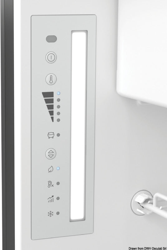 Dometic NRX0130S kompressorkøleskab, 130 l, front i rustfrit stål