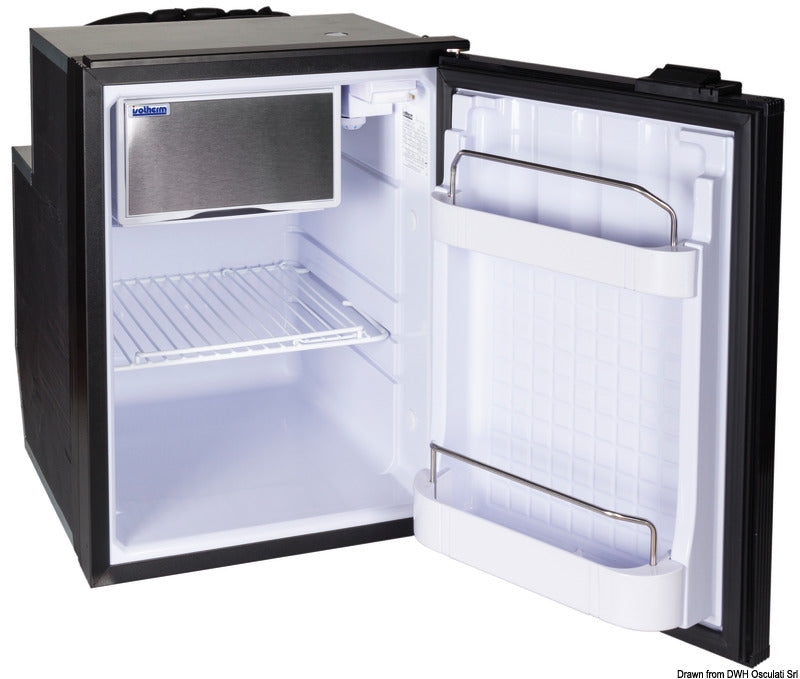 Isotherm Cruise Classic kompressorkøleskab CR49 49 l, 12/24 V, sølvgrå dør