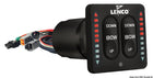 LENCO integreret betjeningspanel til trimflaps – LED-indikator, enkeltaktuatorsystem, 12/24 V