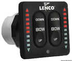 Lenco Flybridge LED-betjeningspanelkit til ekstra styreposition med 9 m kabel