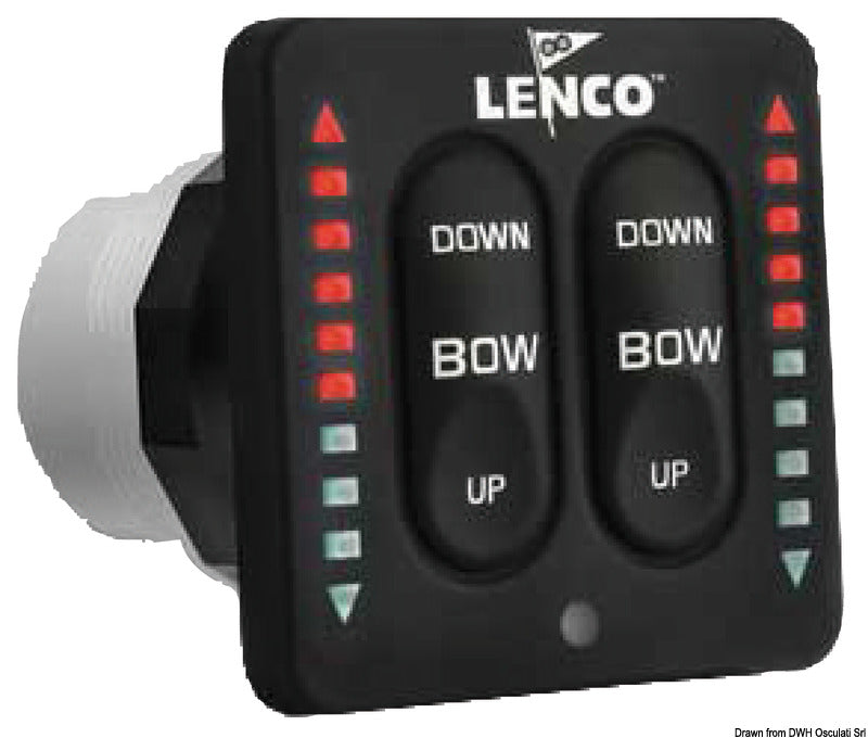 LENCO Flybridge kit for sekundært betjeningspanel 9 m kabel Lenco