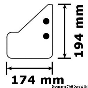 HYDROBOAT stabilisator op til 50 HP Osculati