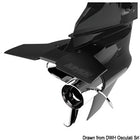 StingRay Classic 2 Senior hydrofoilstabilisator SR2-1, sort, til 40–300 HK